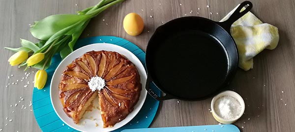 Chiara's Pineapple and Mango Upside Down Cake