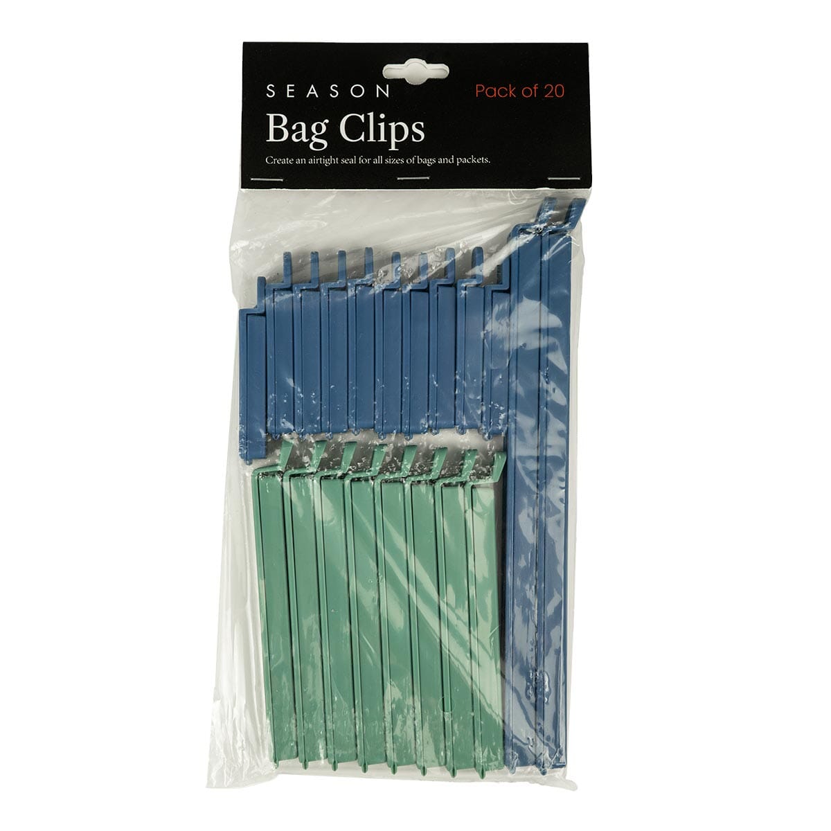 Season Bag Clips Pack of 20