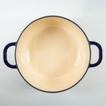 Season Cast Iron Casserole Midnight Blue