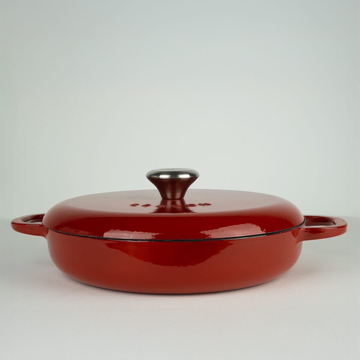 Season Cast Iron Shallow Casserole Terracotta