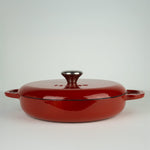Season Cast Iron Shallow Casserole Terracotta