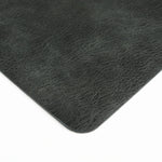 Season Charcoal Vegan Leather Placemat