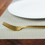 Season Light Grey Fine Weave Placemat