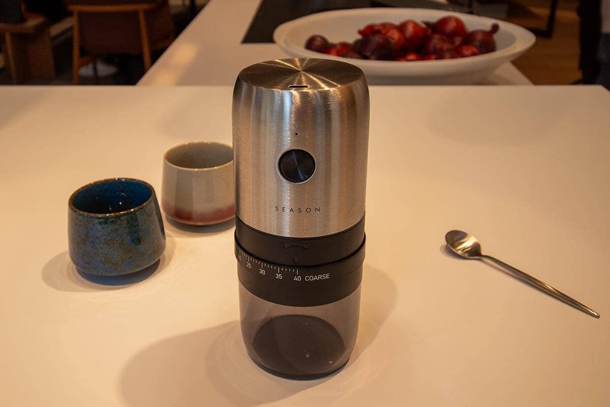 Season Stainless Steel Burr Coffee Grinder