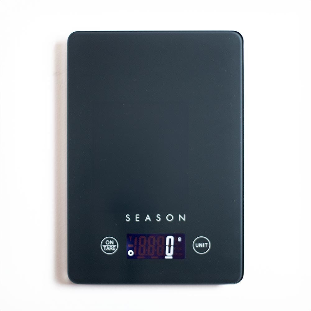 Season USB Rechargeable Digital Kitchen Scale Blackberry