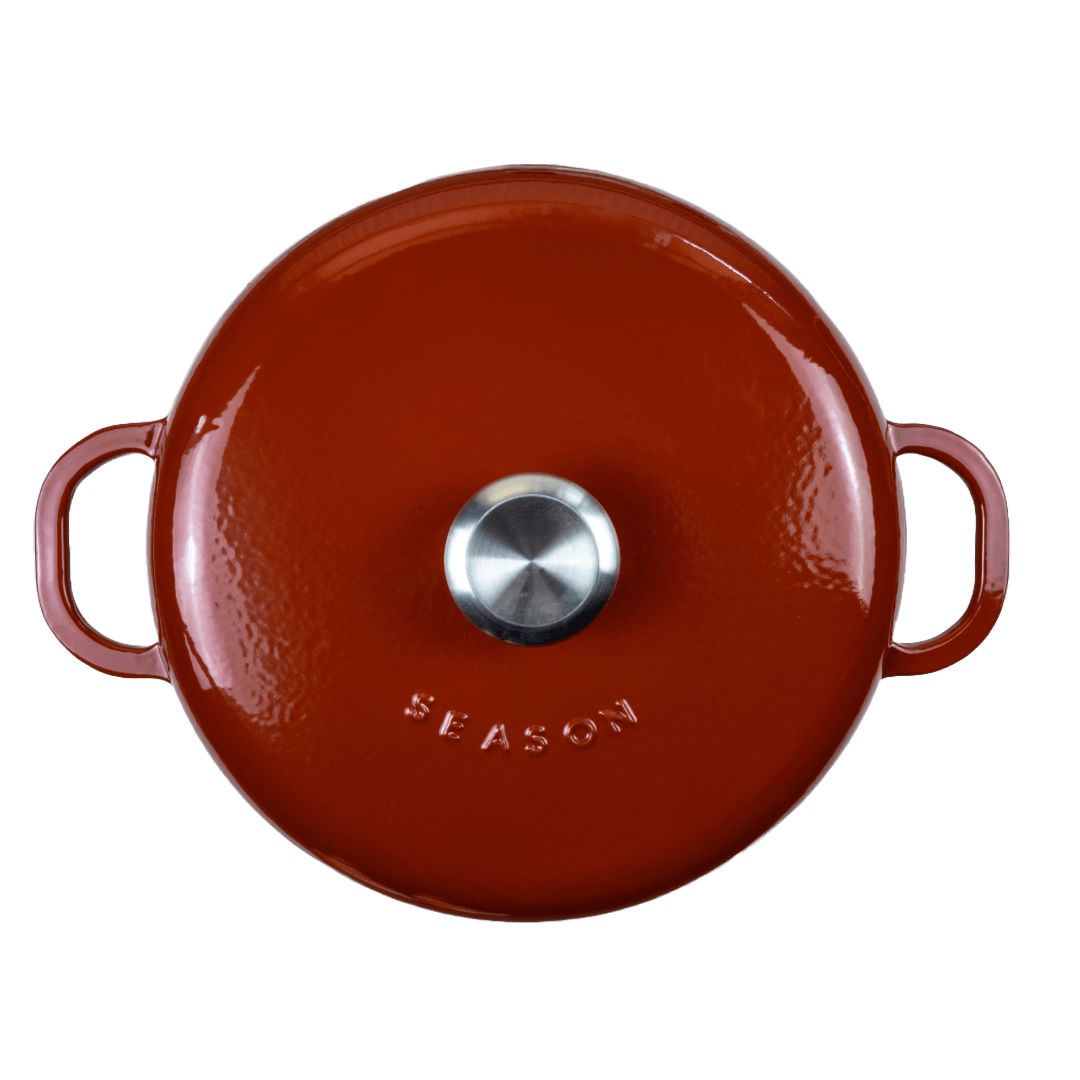 Season Cast Iron Casserole Terracotta