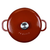 Season Cast Iron Casserole Terracotta