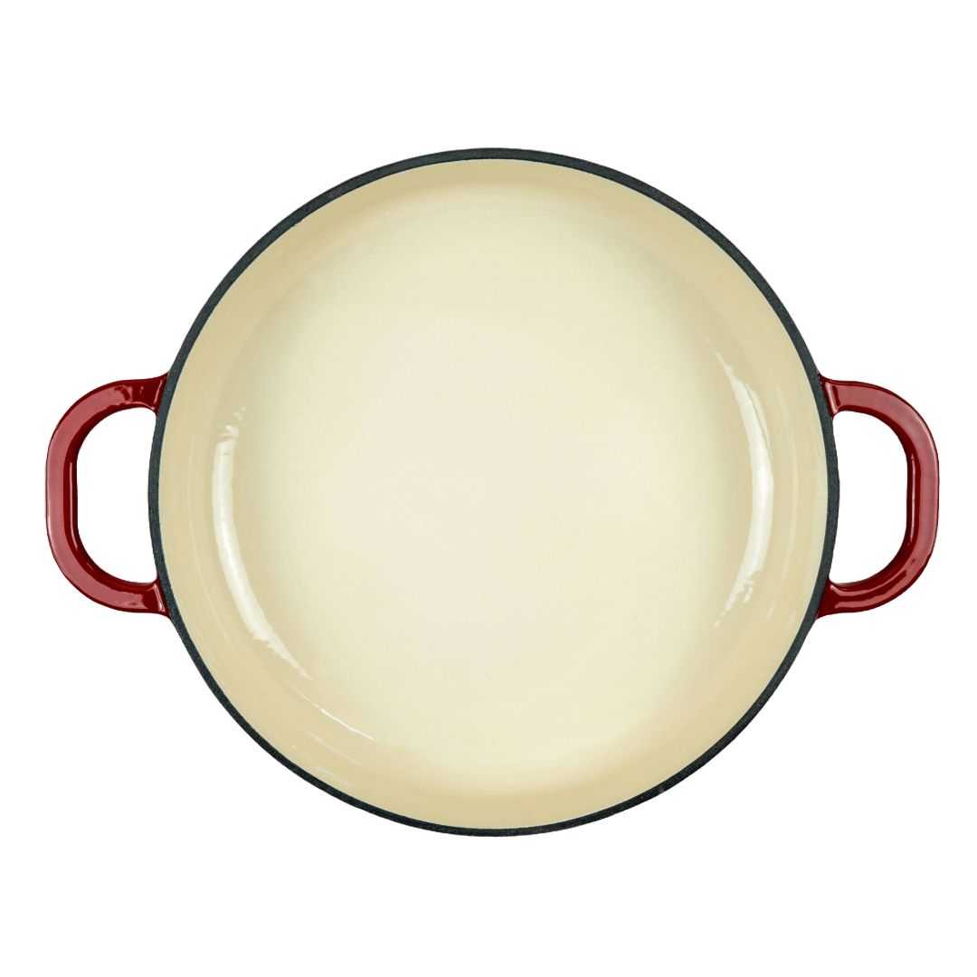 Season Cast Iron Shallow Casserole Terracotta