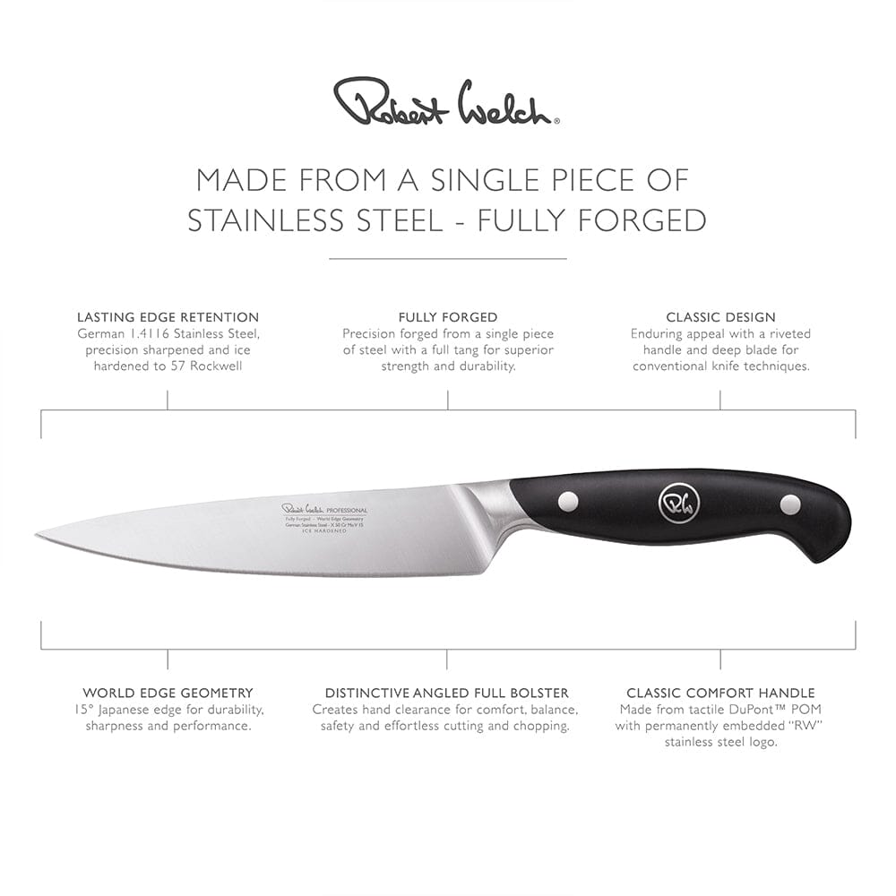 Robert Welch Professional V Kitchen Utility Knife 14cm