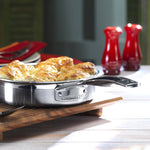 Le Creuset 3Ply 24cm Saute Pan