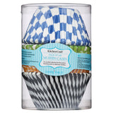 9cm Patterned Paper Muffin Cases 100