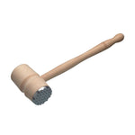 Beech Wood Meat Hammer with Metal End