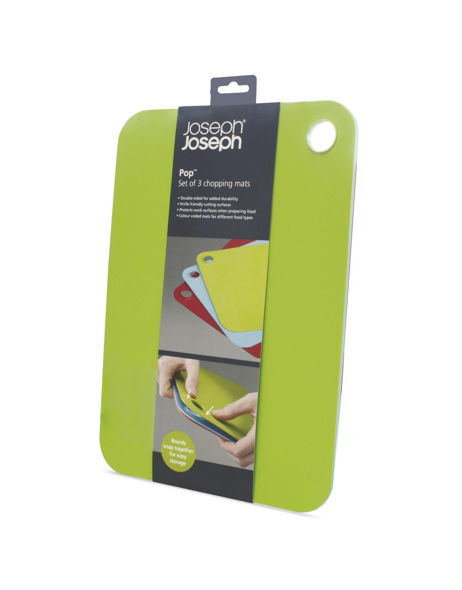 Joseph Joseph Pop Chopping Mats Set of 3
