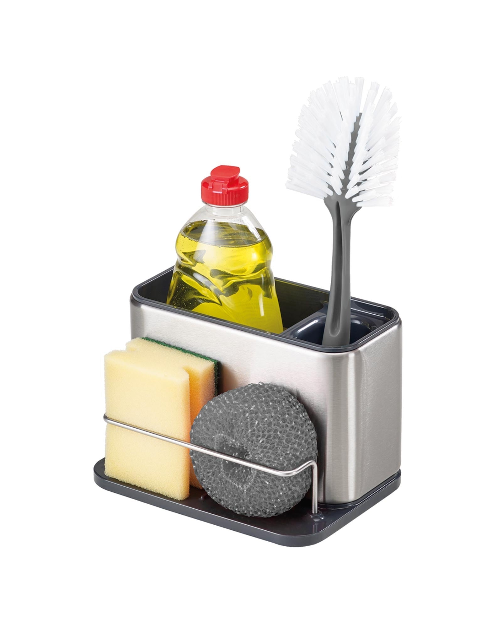 Joseph Joseph 100 Collection Surface Sink Tidy Stainless Steel