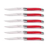 Laguiole Six Steak Knife Set in Block