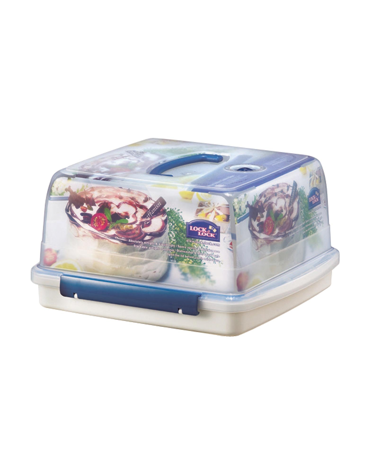 Lock & Lock Cake Box 12.6L Incl Freshness Tray