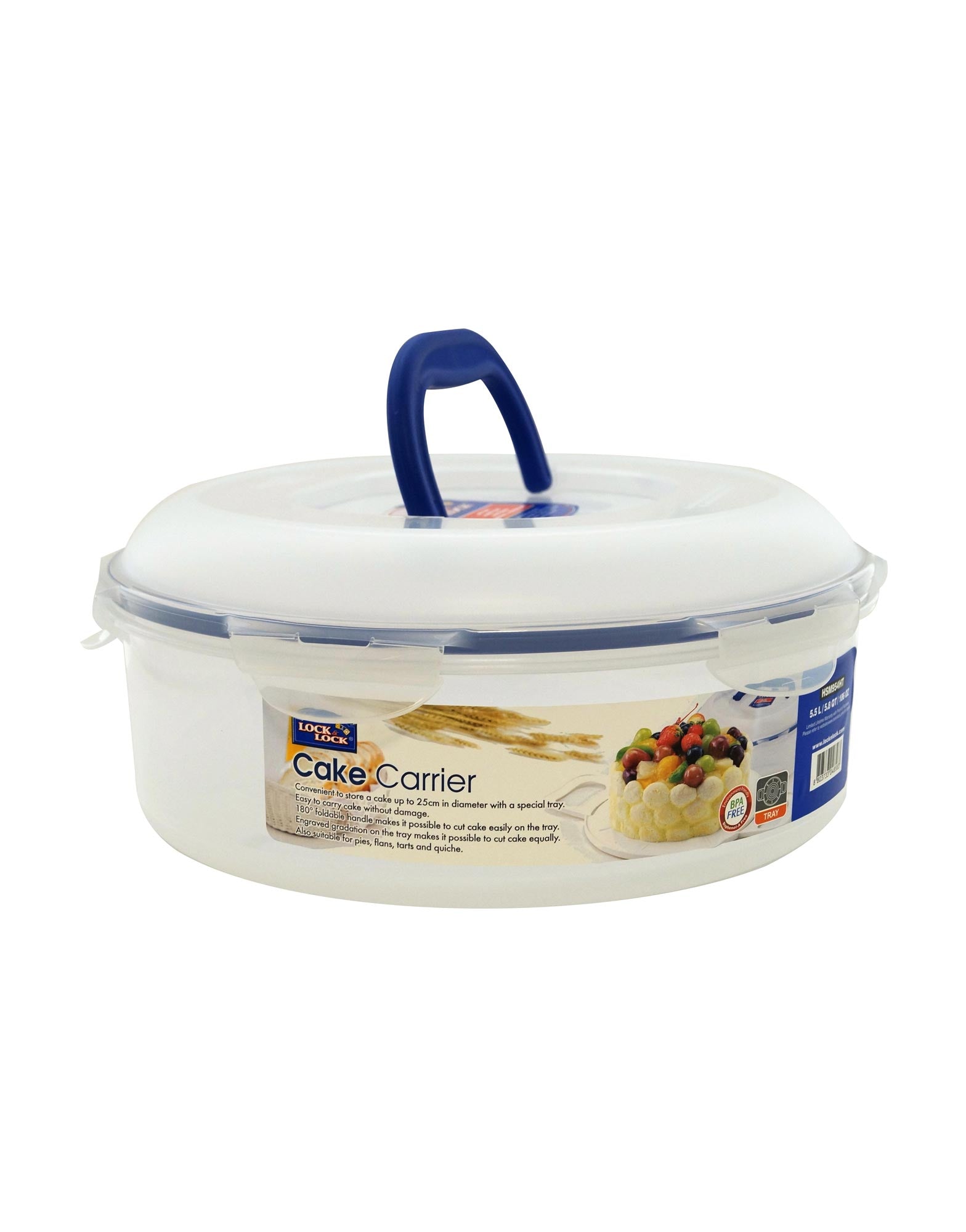 Lock & Lock Round Cake Storage Box