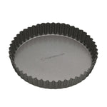 MasterClass Non-Stick Fluted Loose Base Quiche Tin Round