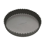 MasterClass Non-Stick Fluted Loose Base Quiche Tin Round