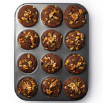 MasterClass Non-Stick Twelve Hole Deep Baking Pan 35cm x 27cm