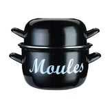 Mediterranean Enamelled Steel Mussel Pot