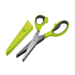 Multi-Bladed Herb Scissors 19cm with Sheath