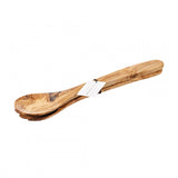 Naturally Med Olive Wood Salad Server Set