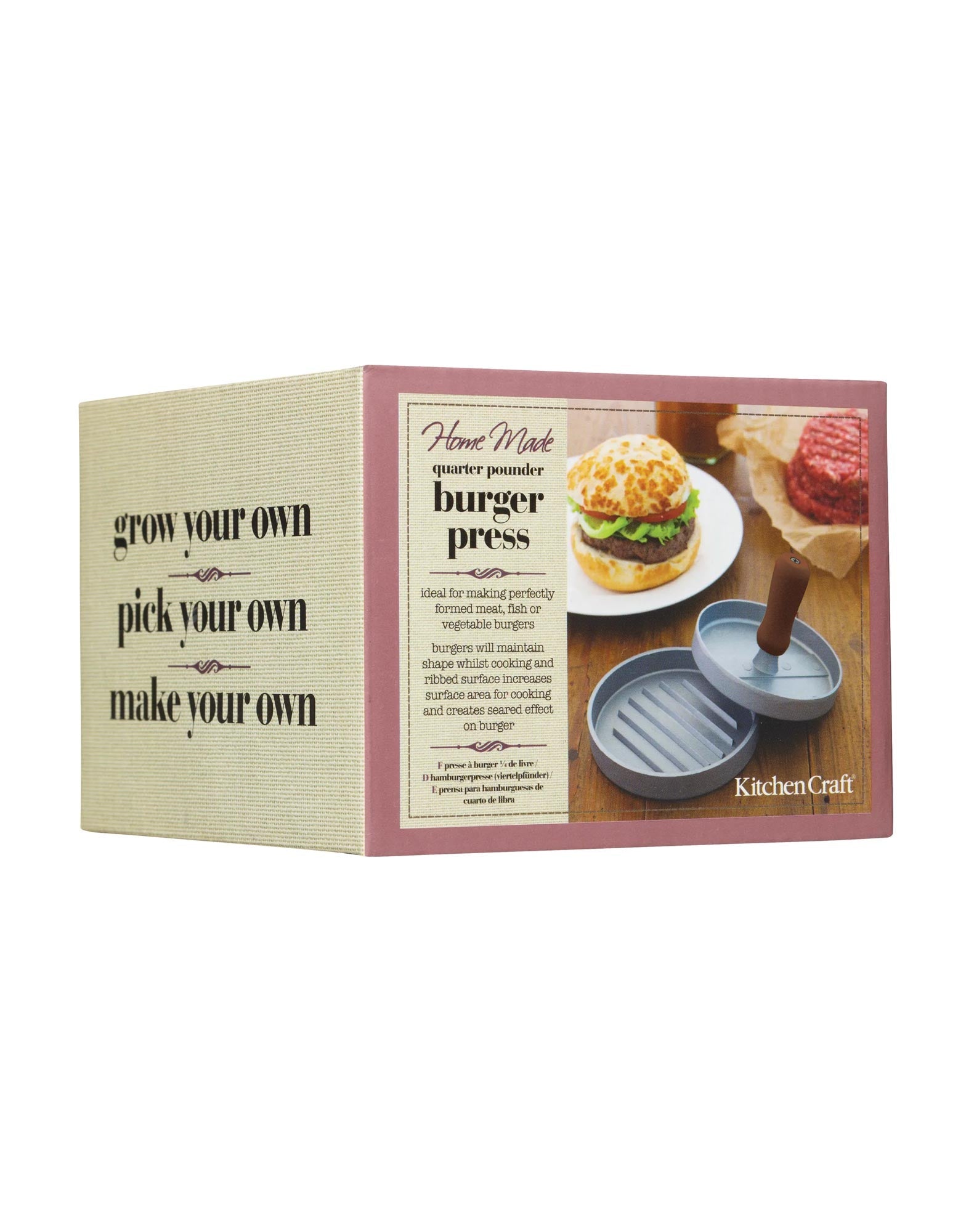 Quarter Pounder Hamburger Press