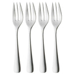 Robert Welch Malvern Bright Pastry Forks x 4