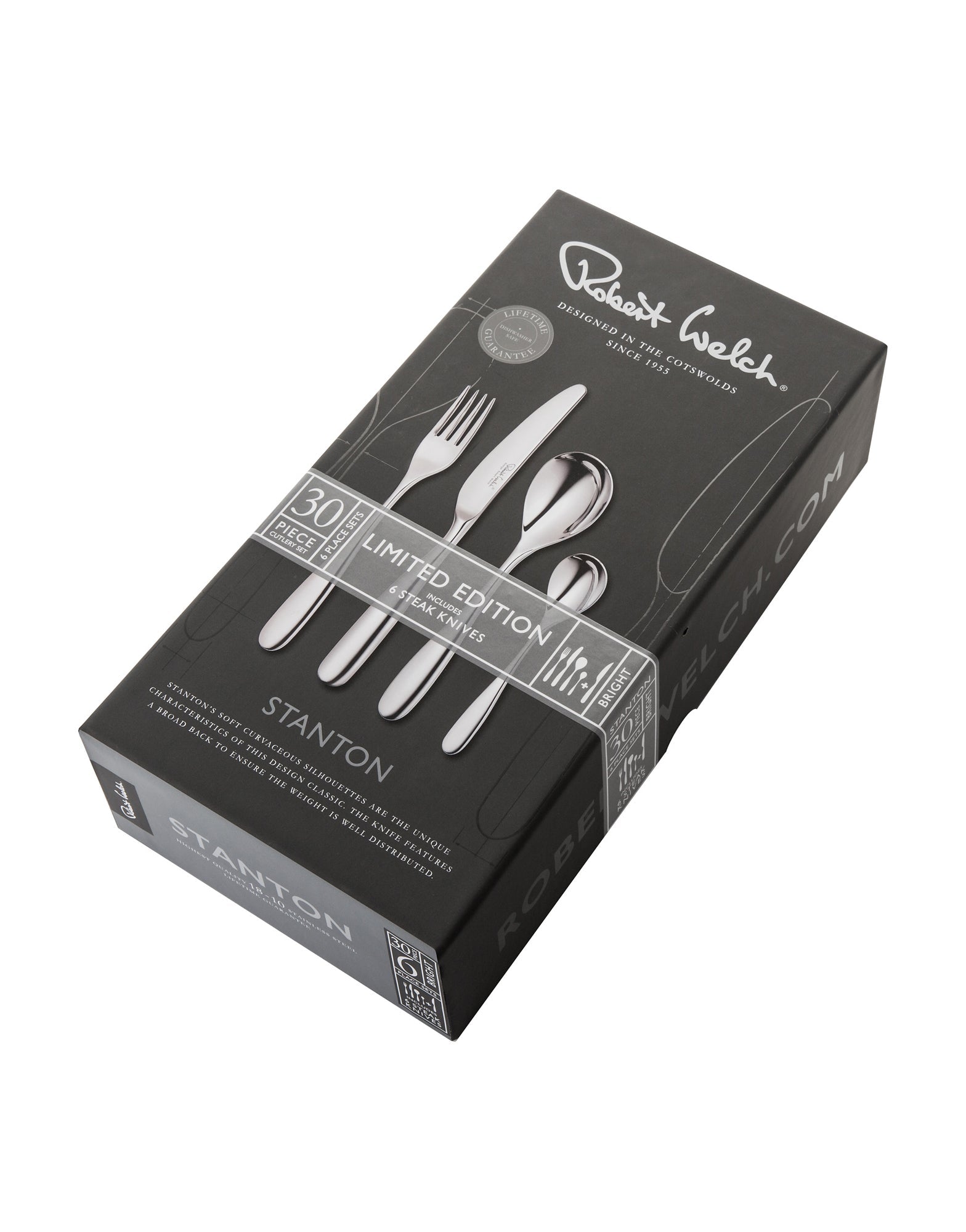 Robert Welch Stanton Bright 24 Piece Set (Plus 6 Free Steak Knives)