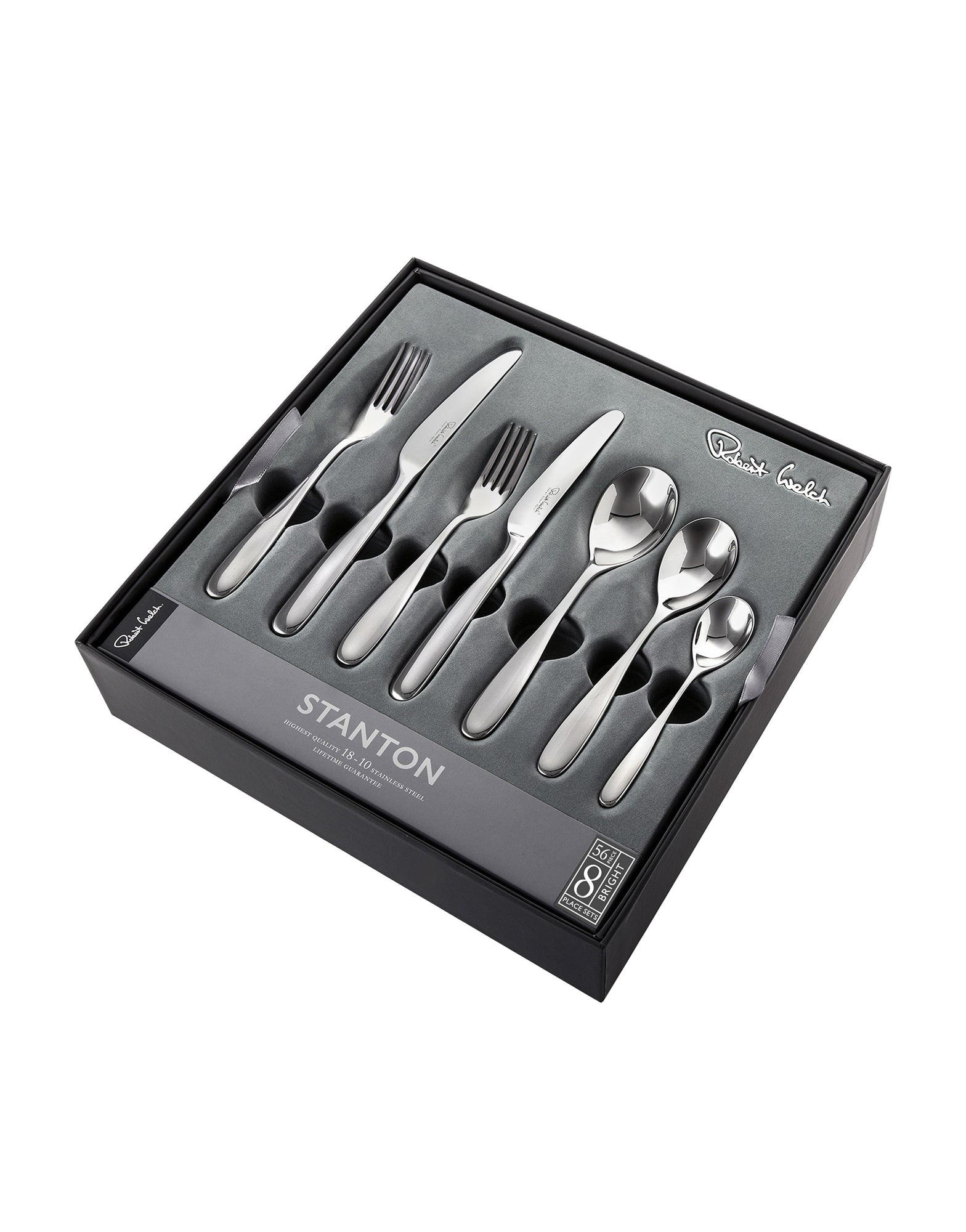Robert Welch Stanton Bright 56 Piece Set (Plus 8 Free Steak Knives)