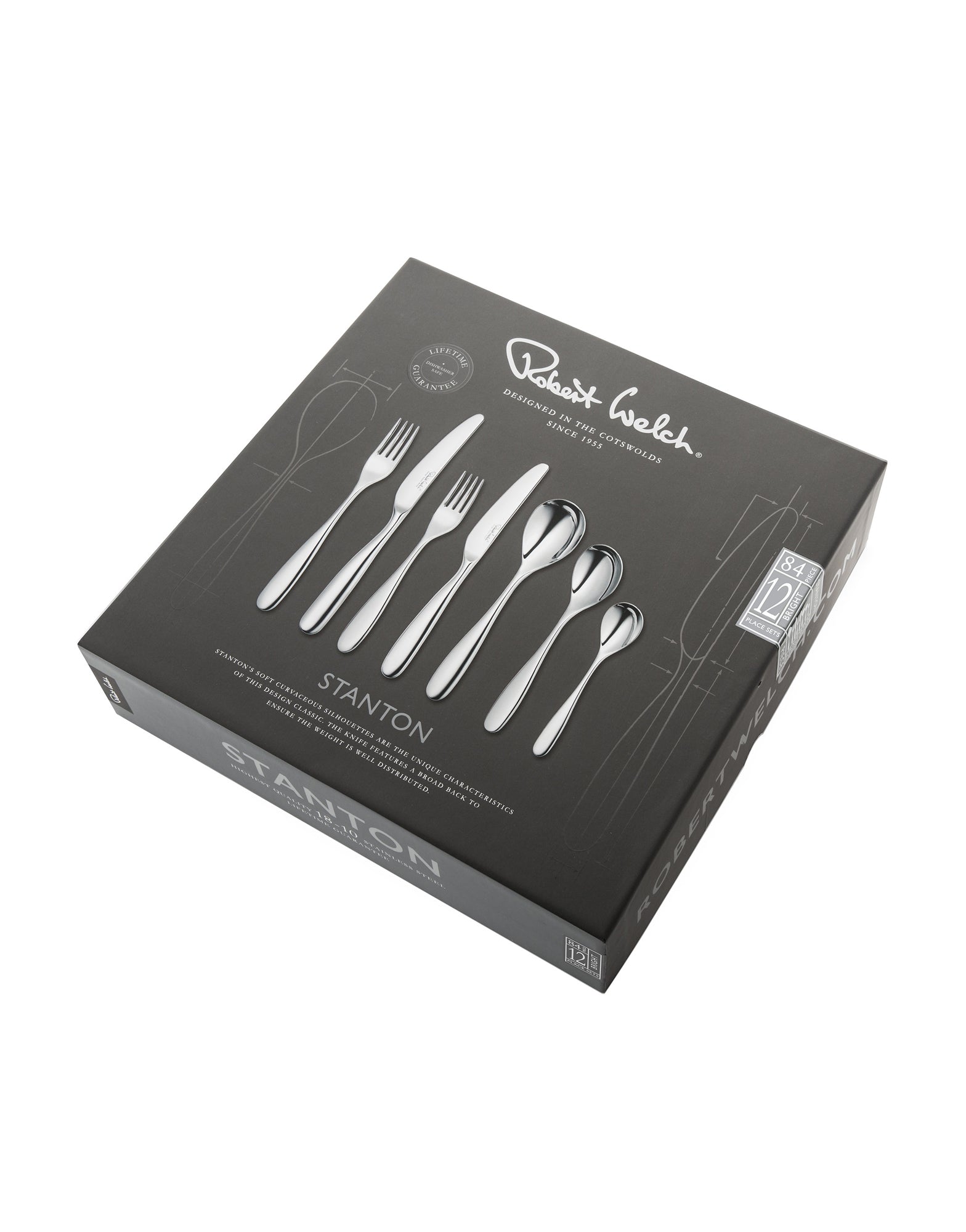 Robert Welch Stanton Bright 84 Piece Set (Plus 12 Free Steak Knives)