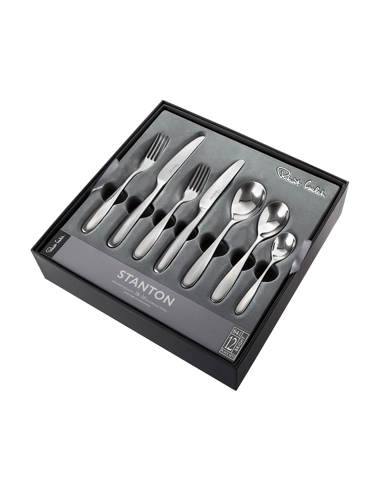 Robert Welch Stanton Bright 84 Piece Set (Plus 12 Free Steak Knives)
