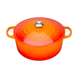 Le Creuset Round Casserole 22cm Volcanic