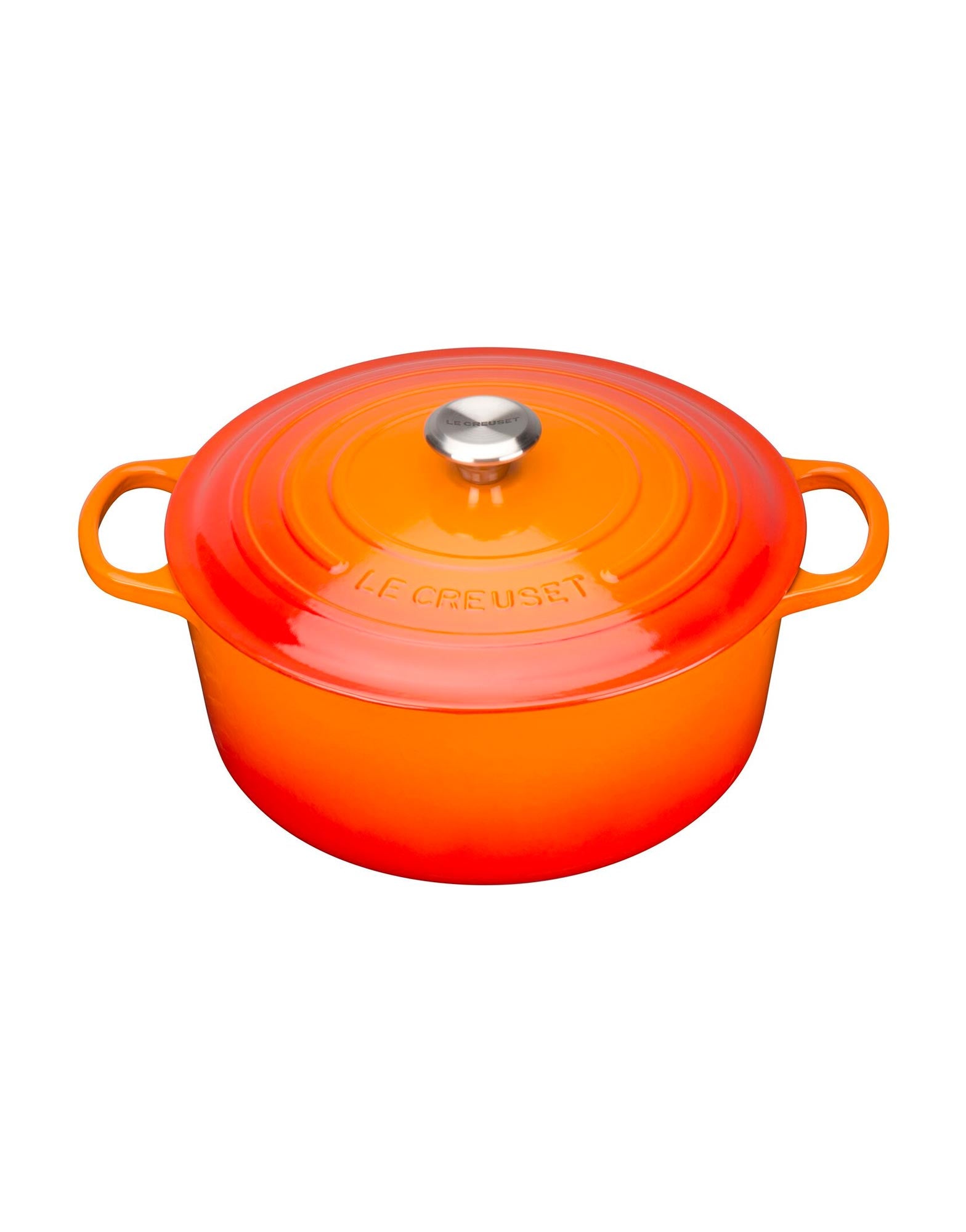 Le Creuset Round Casserole 22cm Volcanic