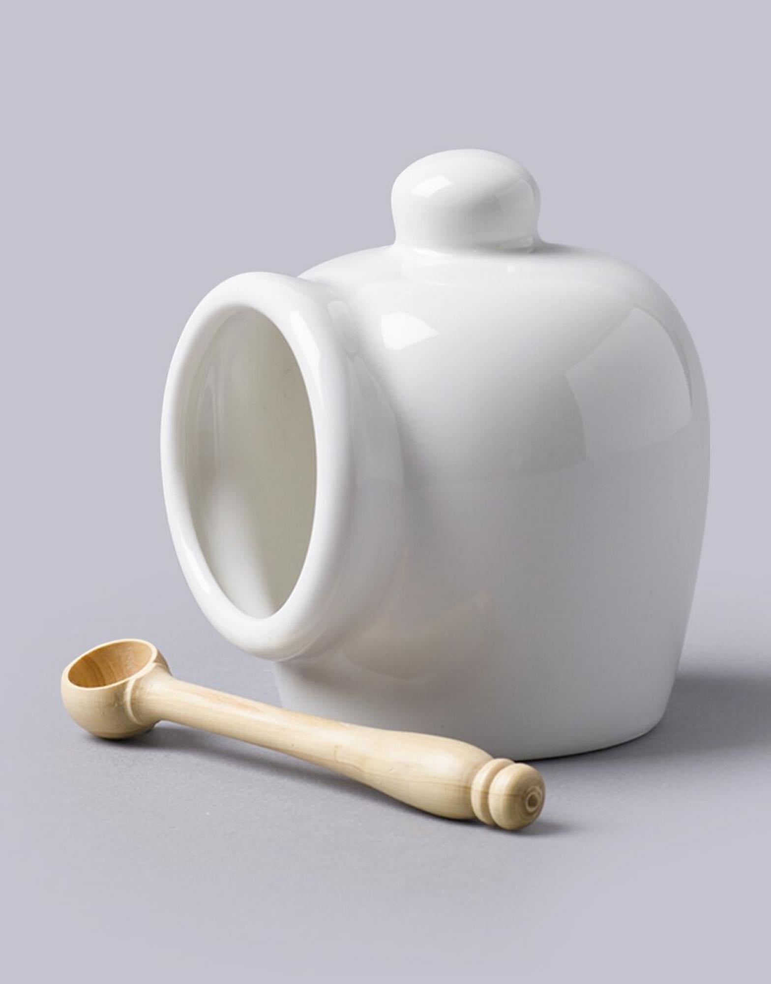 Salt Pig Small White