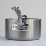 Samuel Groves Stainless Steel Brushed Triply Saucepan