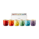 Le Creuset Set of 6 Rainbow Mugs