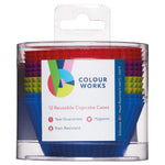 Silicone Cupcake Cases Twelve Pack 7cm