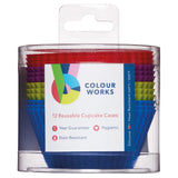 Silicone Cupcake Cases Twelve Pack 7cm