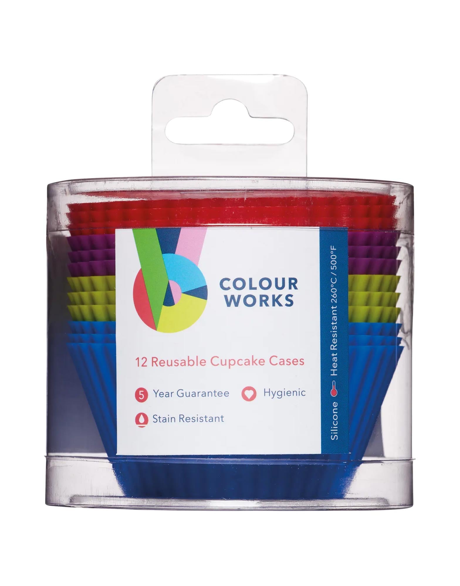 Silicone Cupcake Cases Twelve Pack 7cm