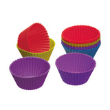 Silicone Cupcake Cases Twelve Pack 7cm
