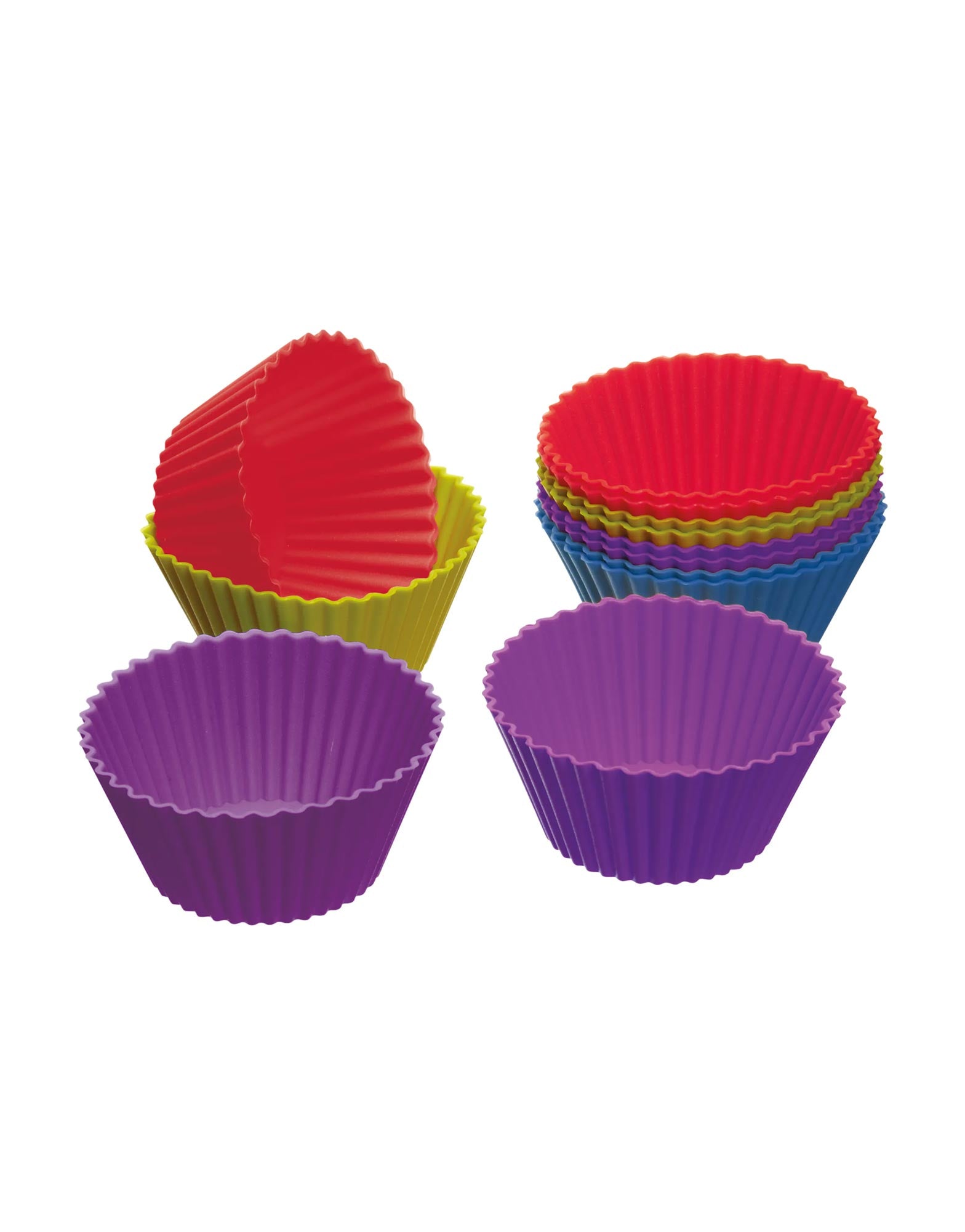 Silicone Cupcake Cases Twelve Pack 7cm