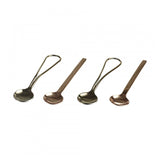 The Just Slate Company 4 Gold & Copper Spoons