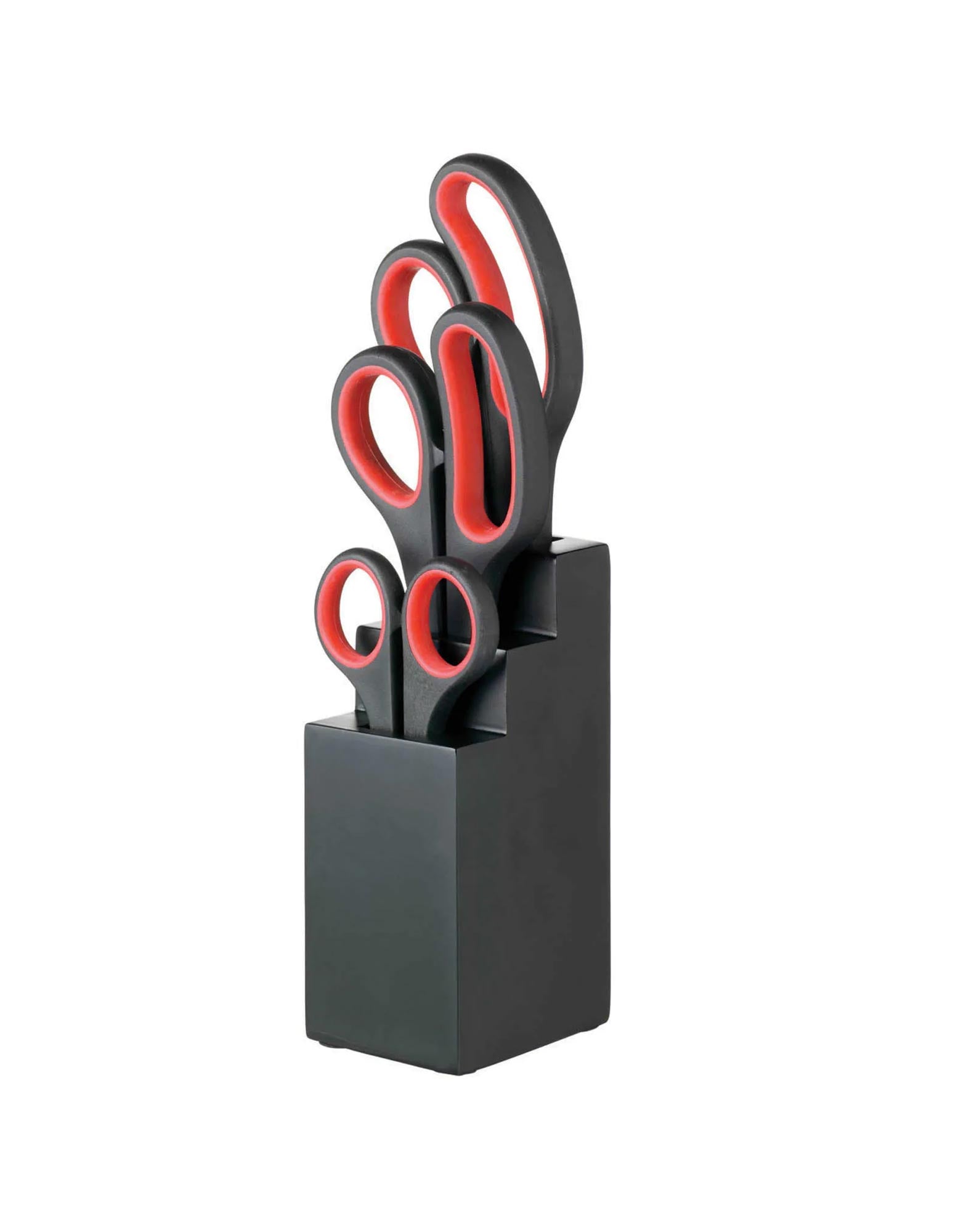 Three Piece Scissor Set and Black Block
