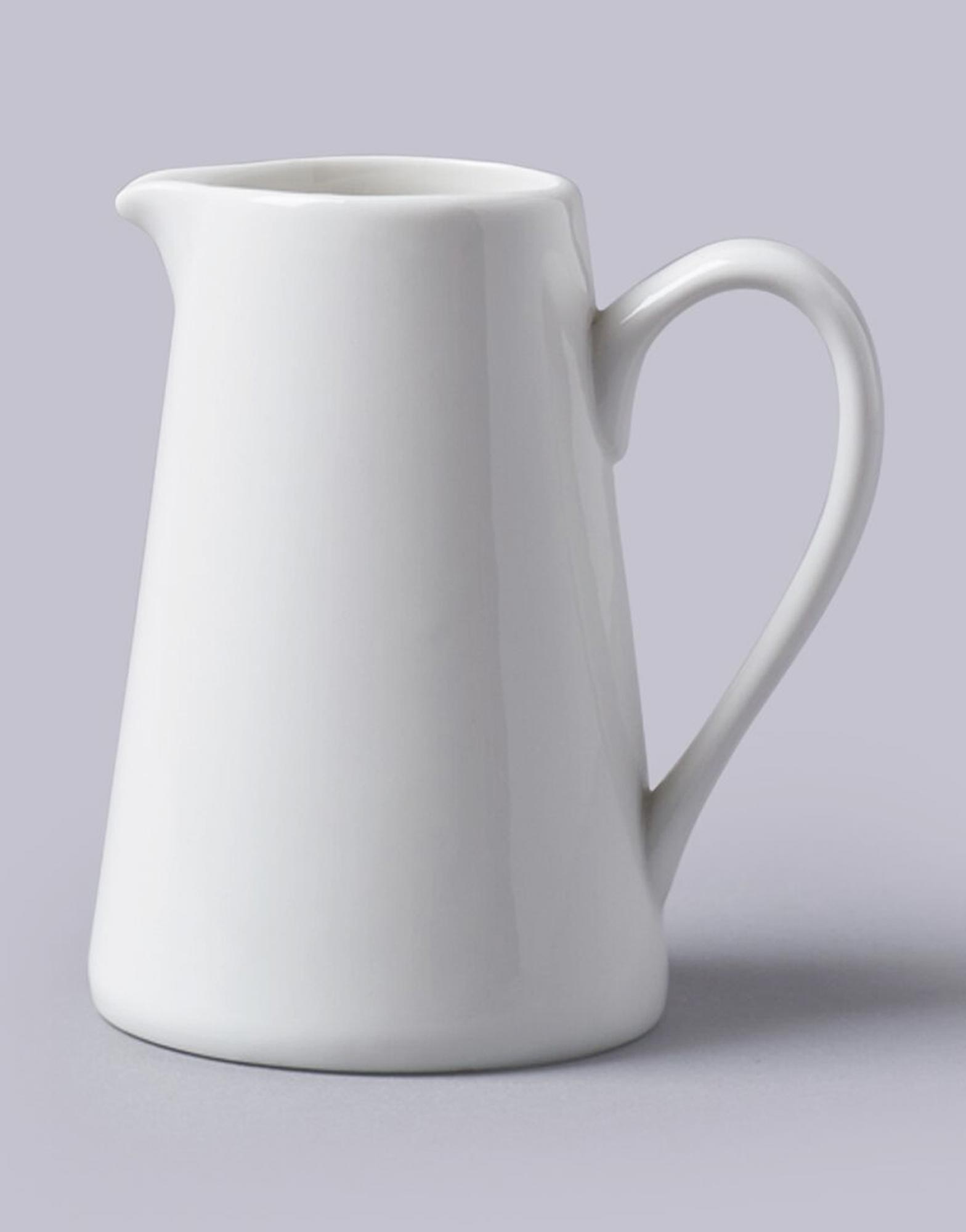 White Milk Jug