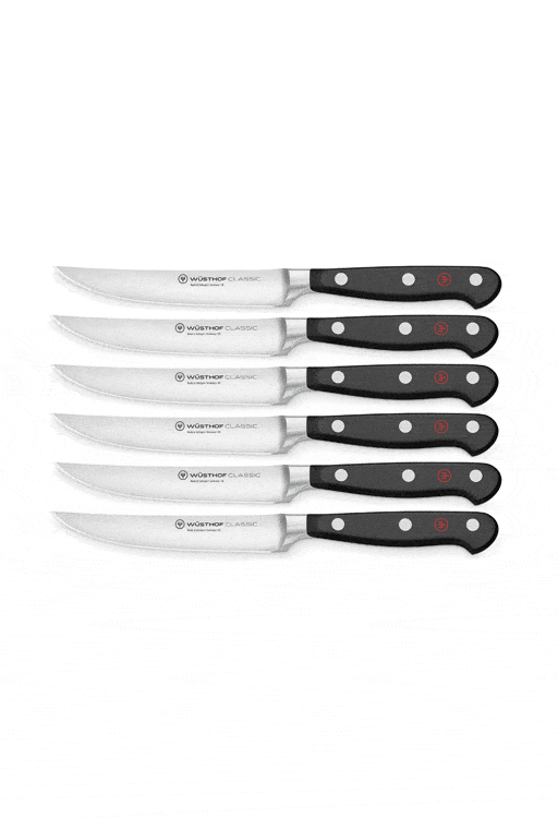 Wusthof Classic 6 Piece Steak Knife set