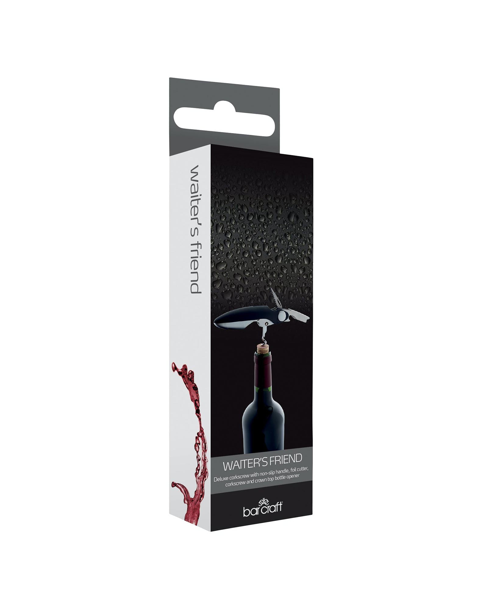 Bar Connoisseur Deluxe Waiter's Friend Corkscrew