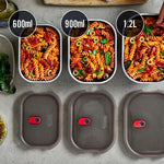 Black+Blum Stainless Steel Rectangular Lunch Box