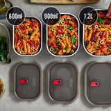 Black+Blum Stainless Steel Rectangular Lunch Box